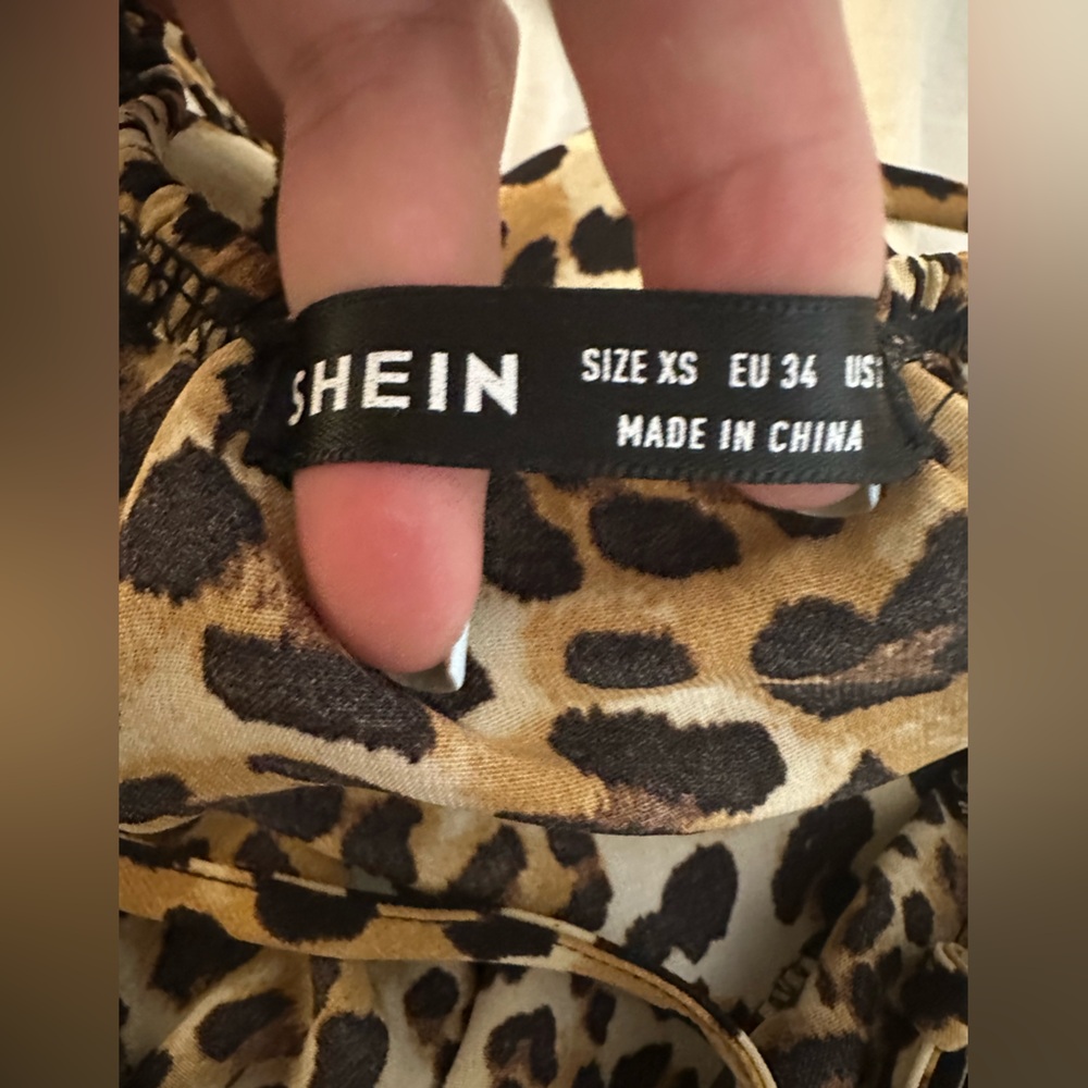 SHEIN Leopard Print Dress - Picture 5 of 9